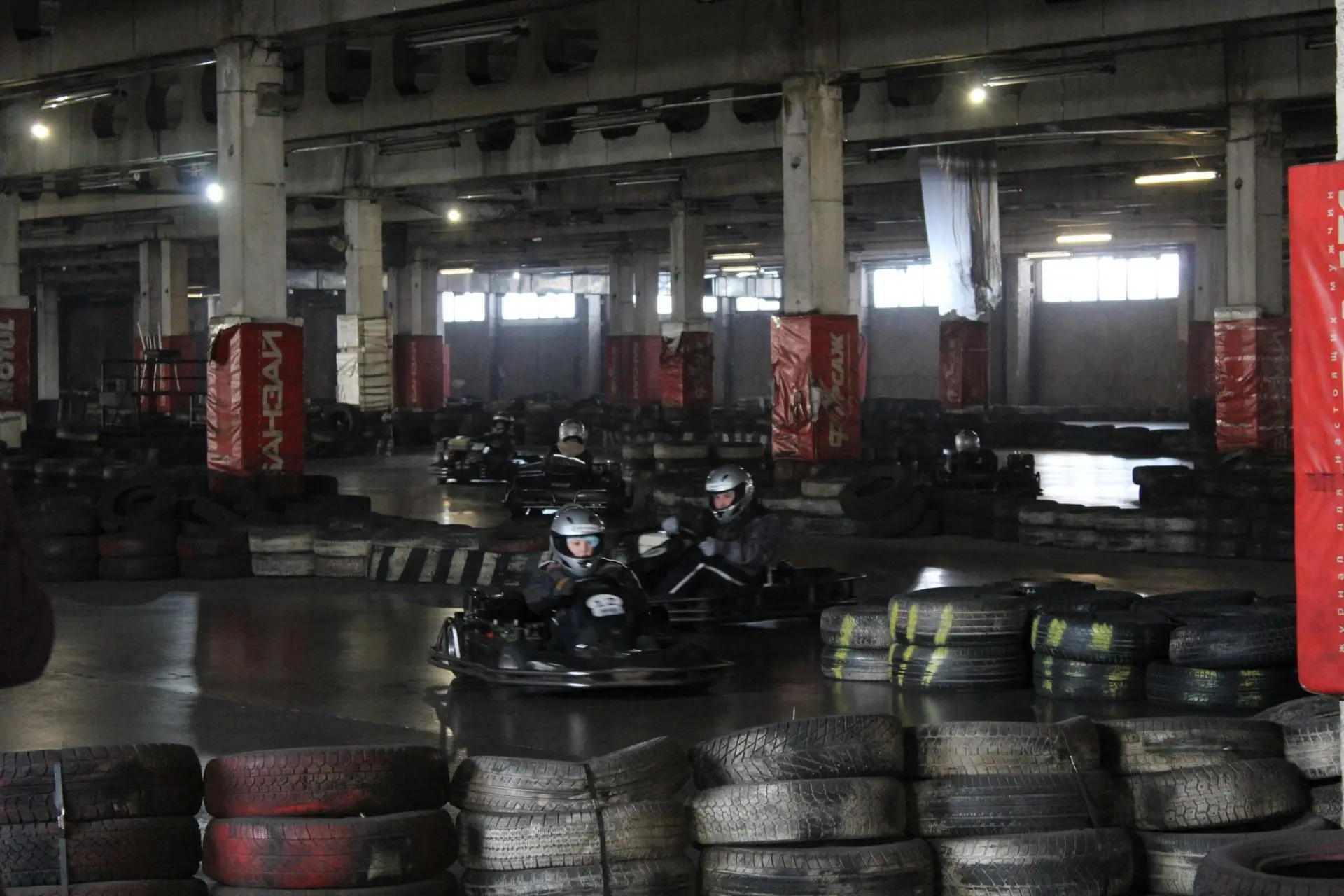 Детский праздник в картинг-центре