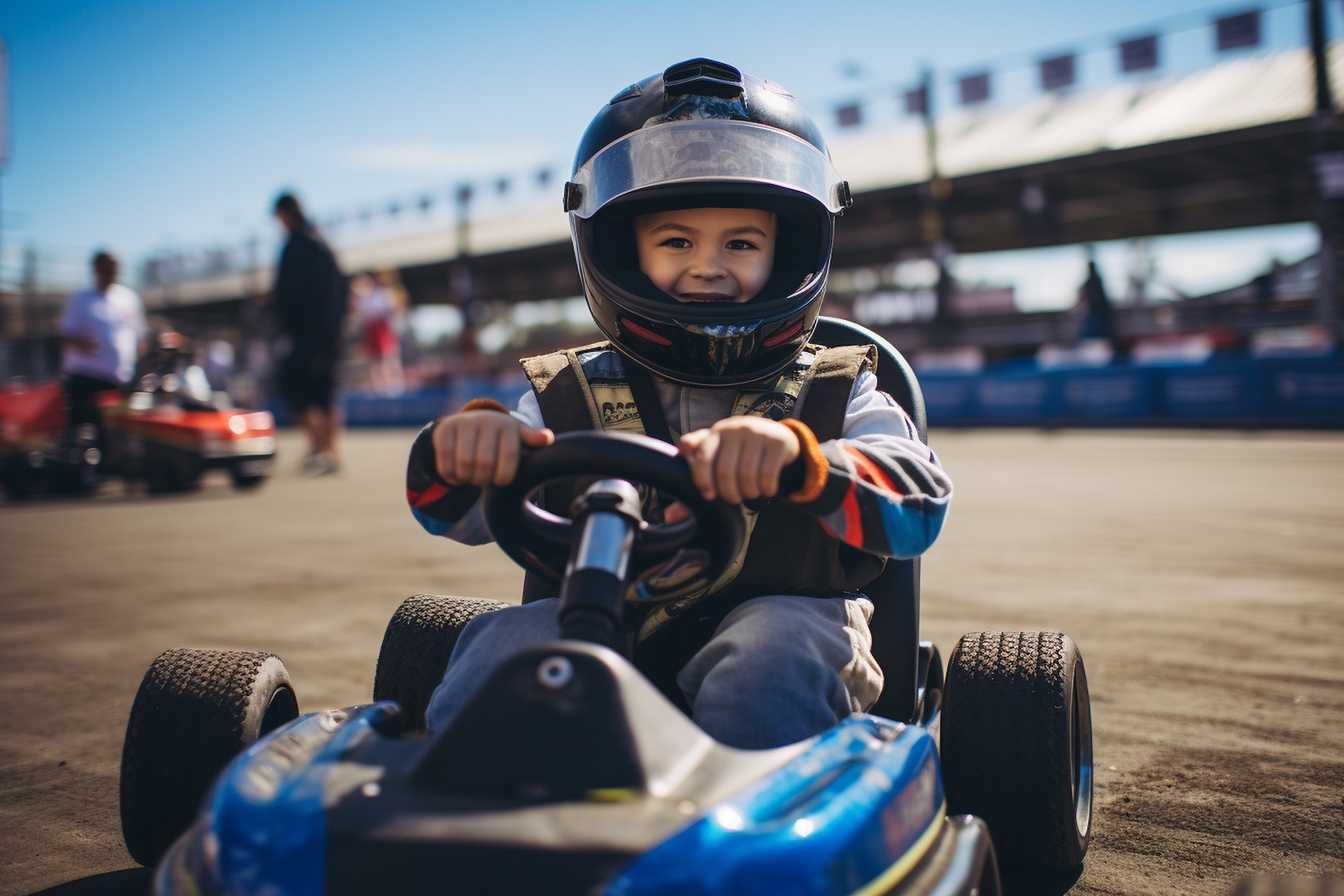 Детский праздник в картинг-центре