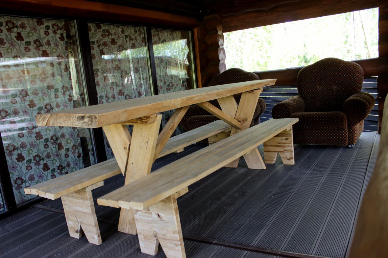 Отдых в доме с баней + знакомство с хаски