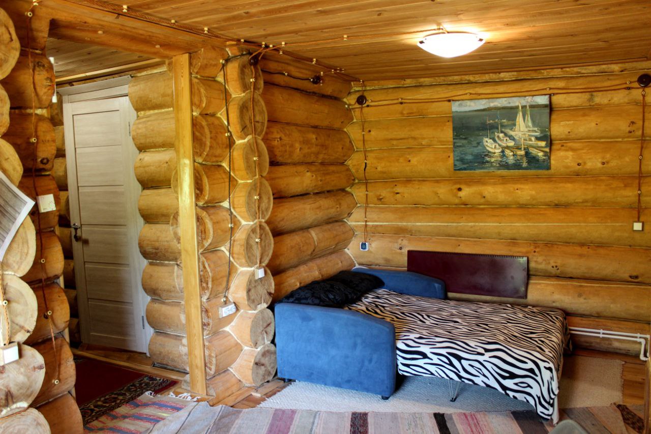 Отдых в доме с баней + знакомство с хаски