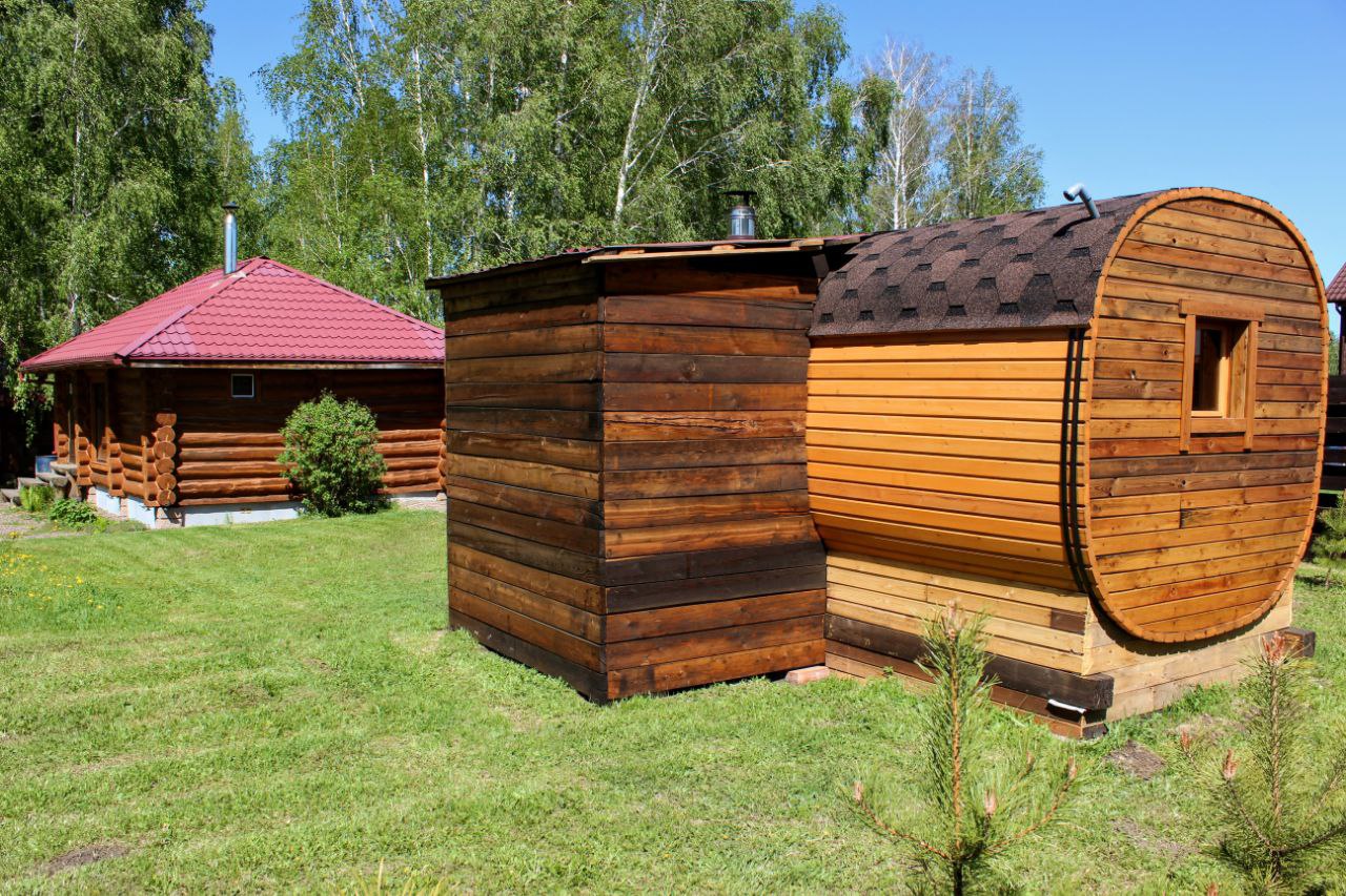 Отдых в доме с баней + знакомство с хаски