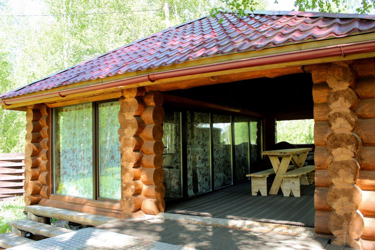 Отдых в доме с баней + знакомство с хаски