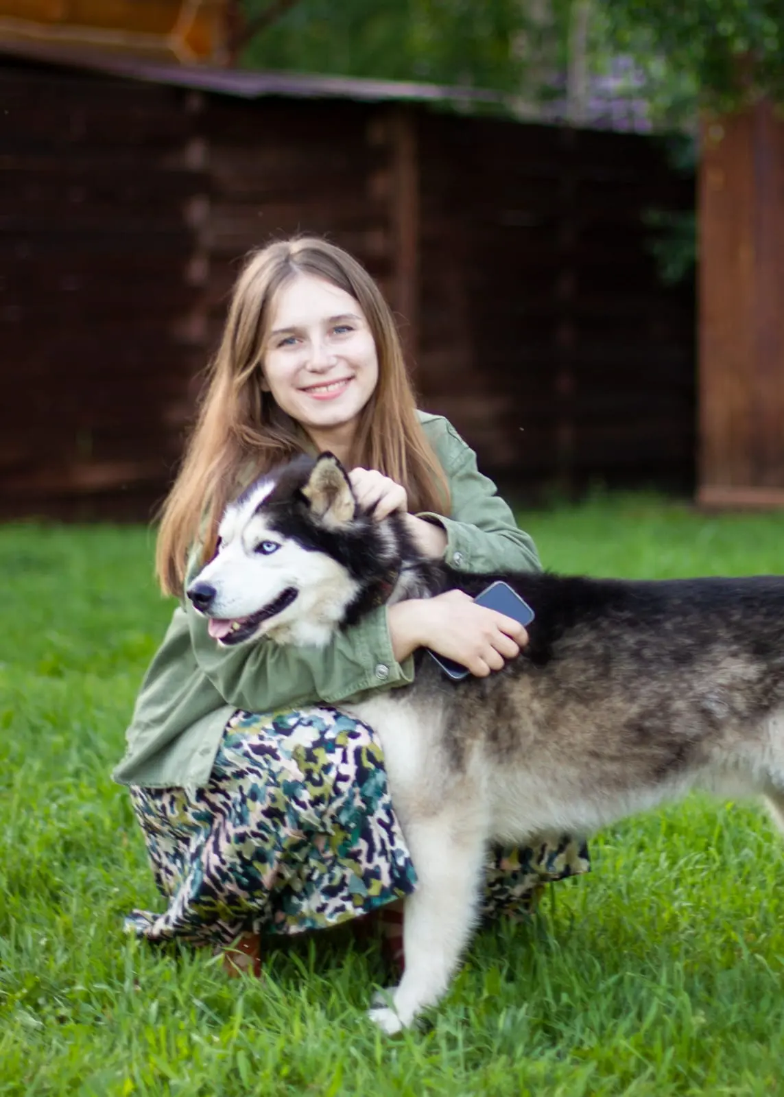 Отдых за городом: Баня + знакомство с хаски