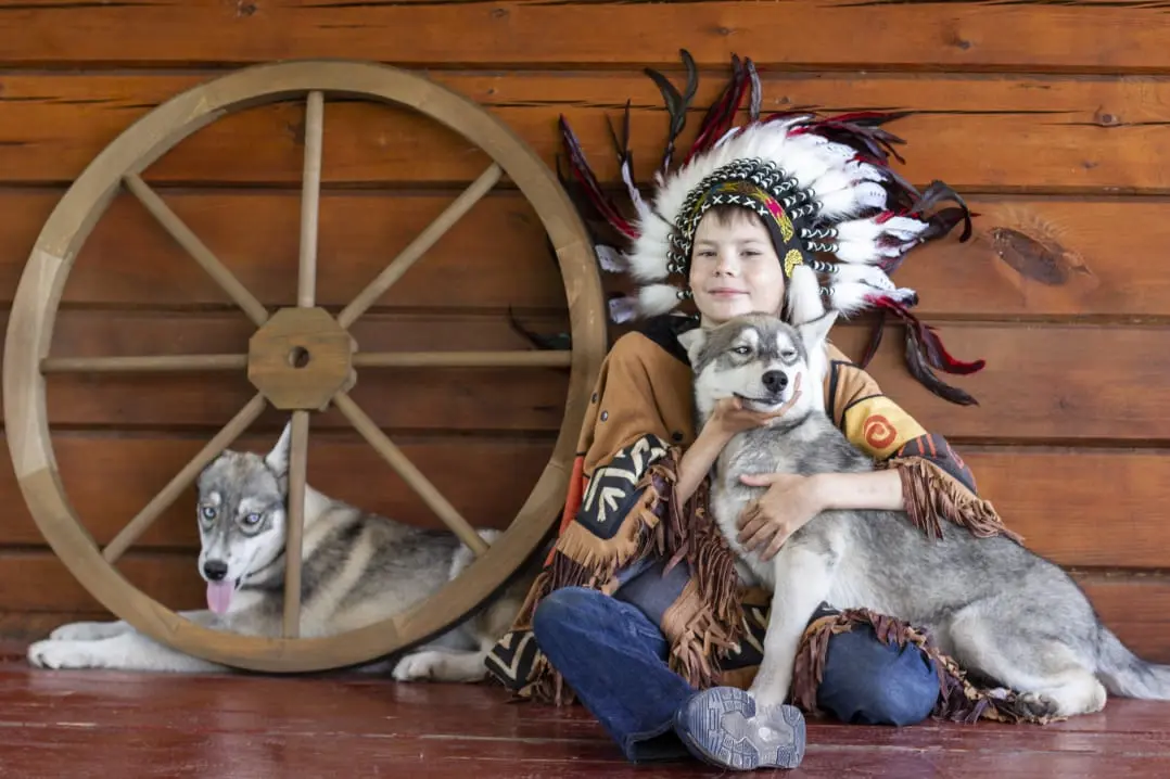 Отдых за городом: Баня + знакомство с хаски