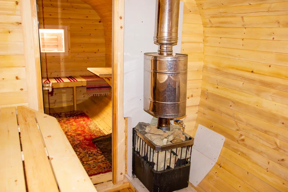 Отдых за городом: Баня + знакомство с хаски