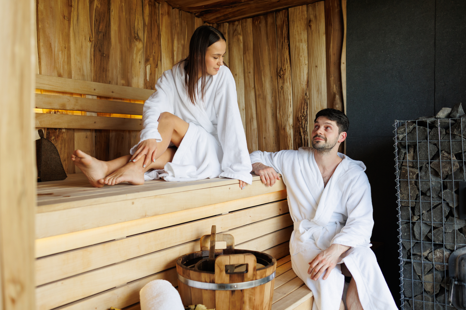 Отдых в плавучей бане на Енисее