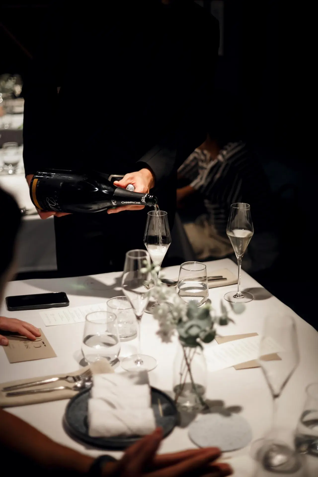 Ужин в ресторане 0,75 please