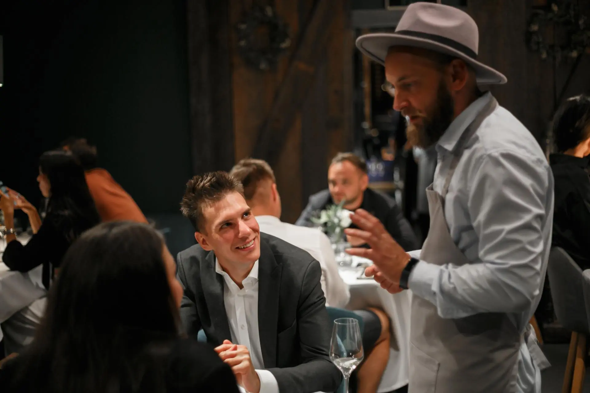 Ужин в ресторане 0,75 please