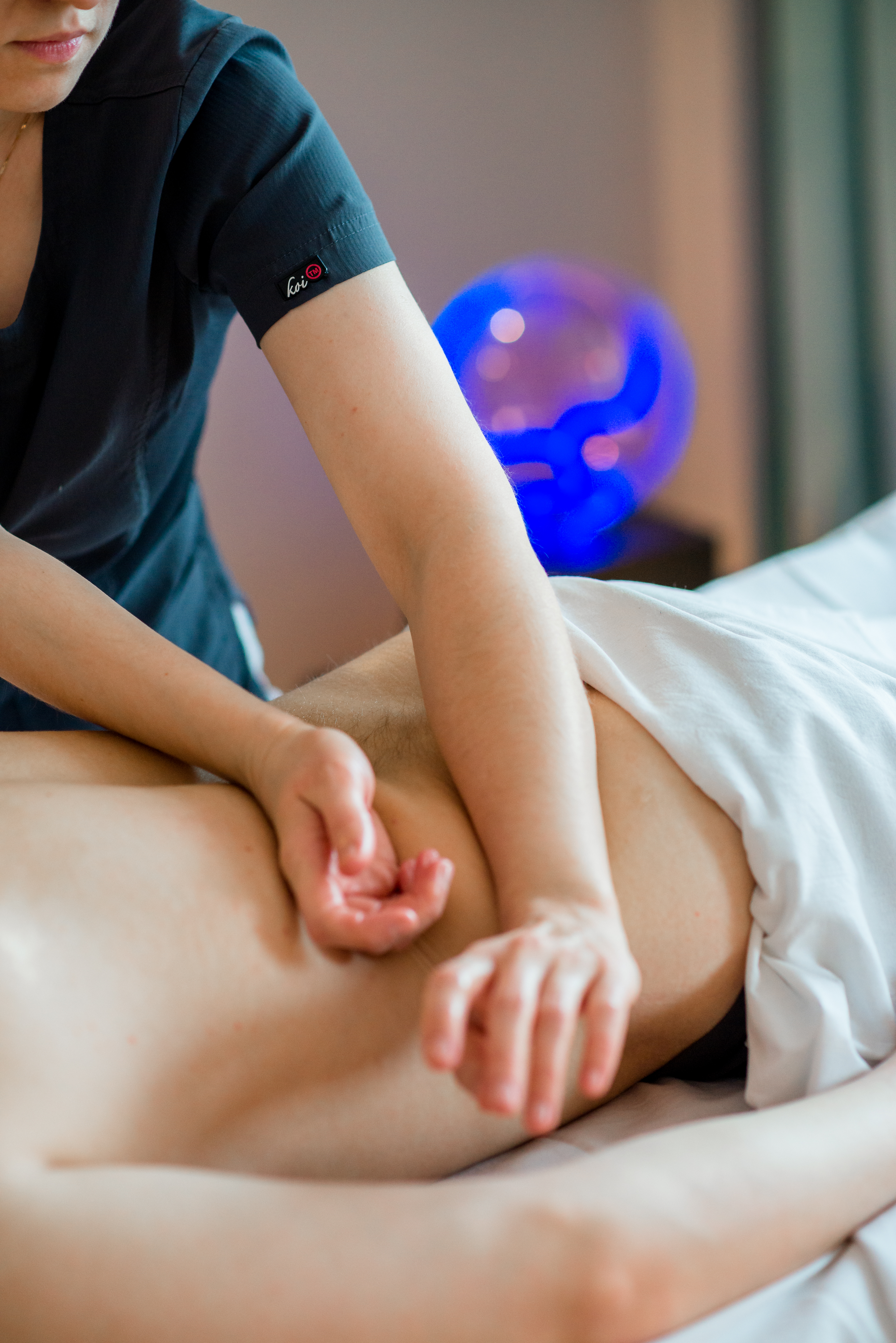 Оздоровительный массаж спины