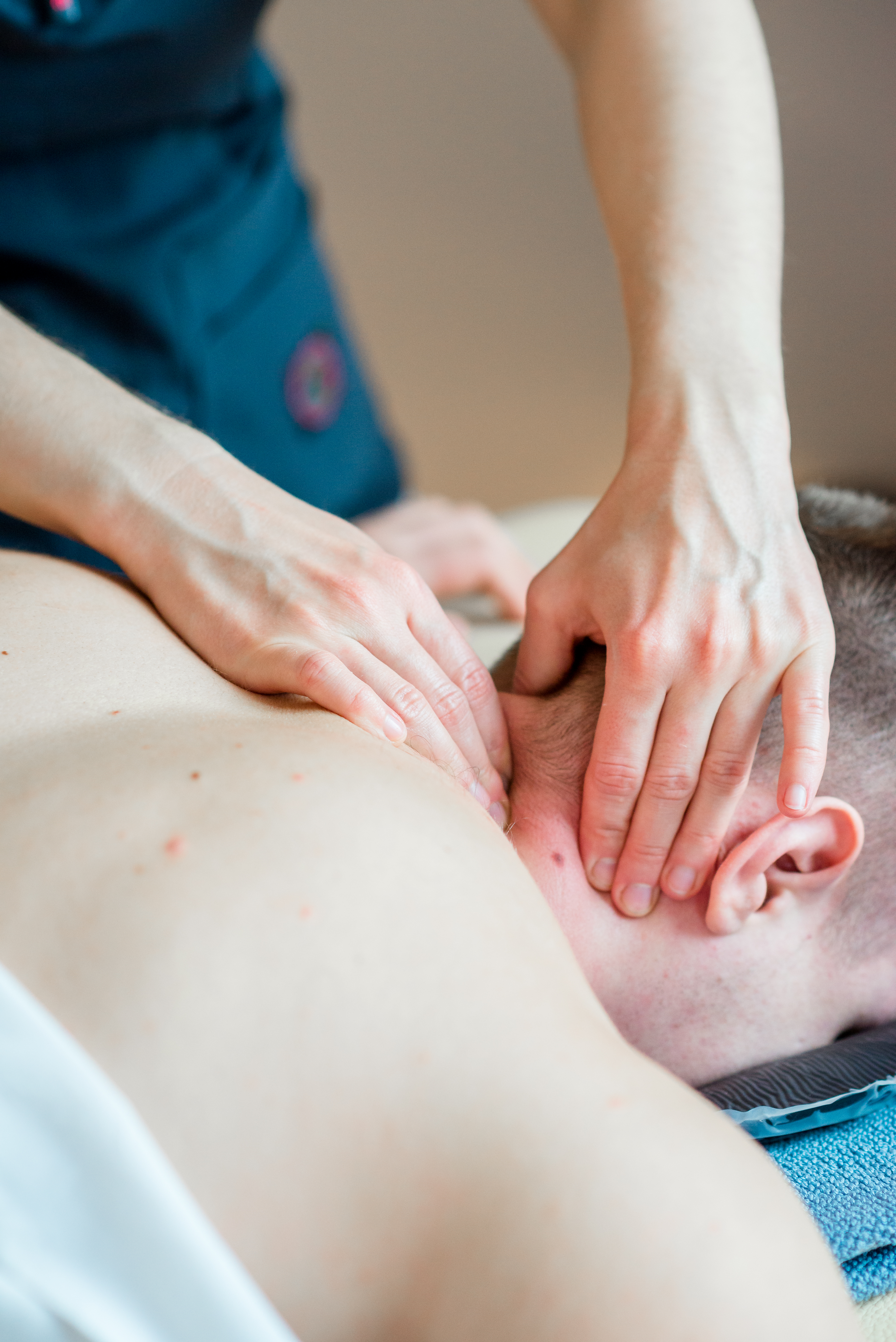 Оздоровительный массаж спины