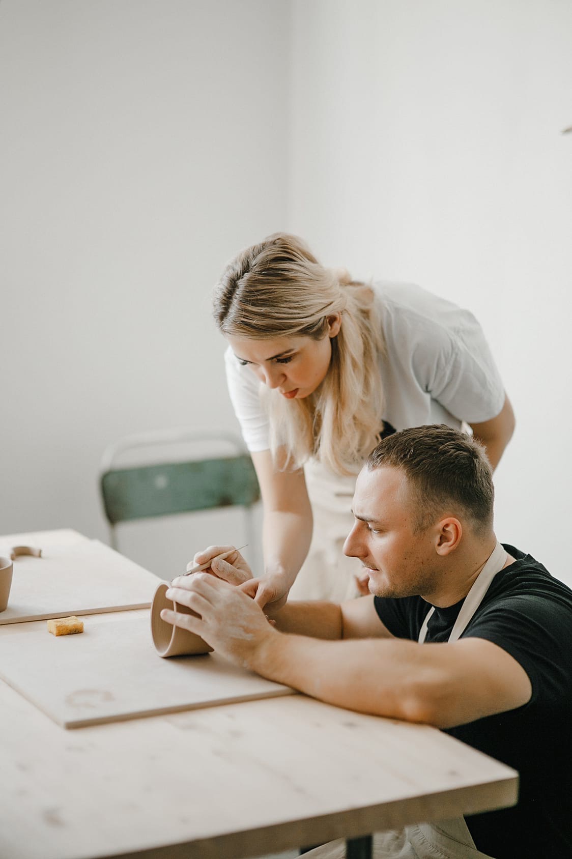 Свидание в гончарной мастерской