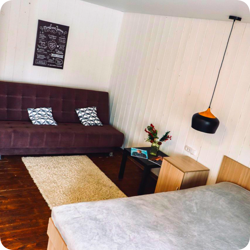 Семейный отдых в эко-отеле на берегу озера