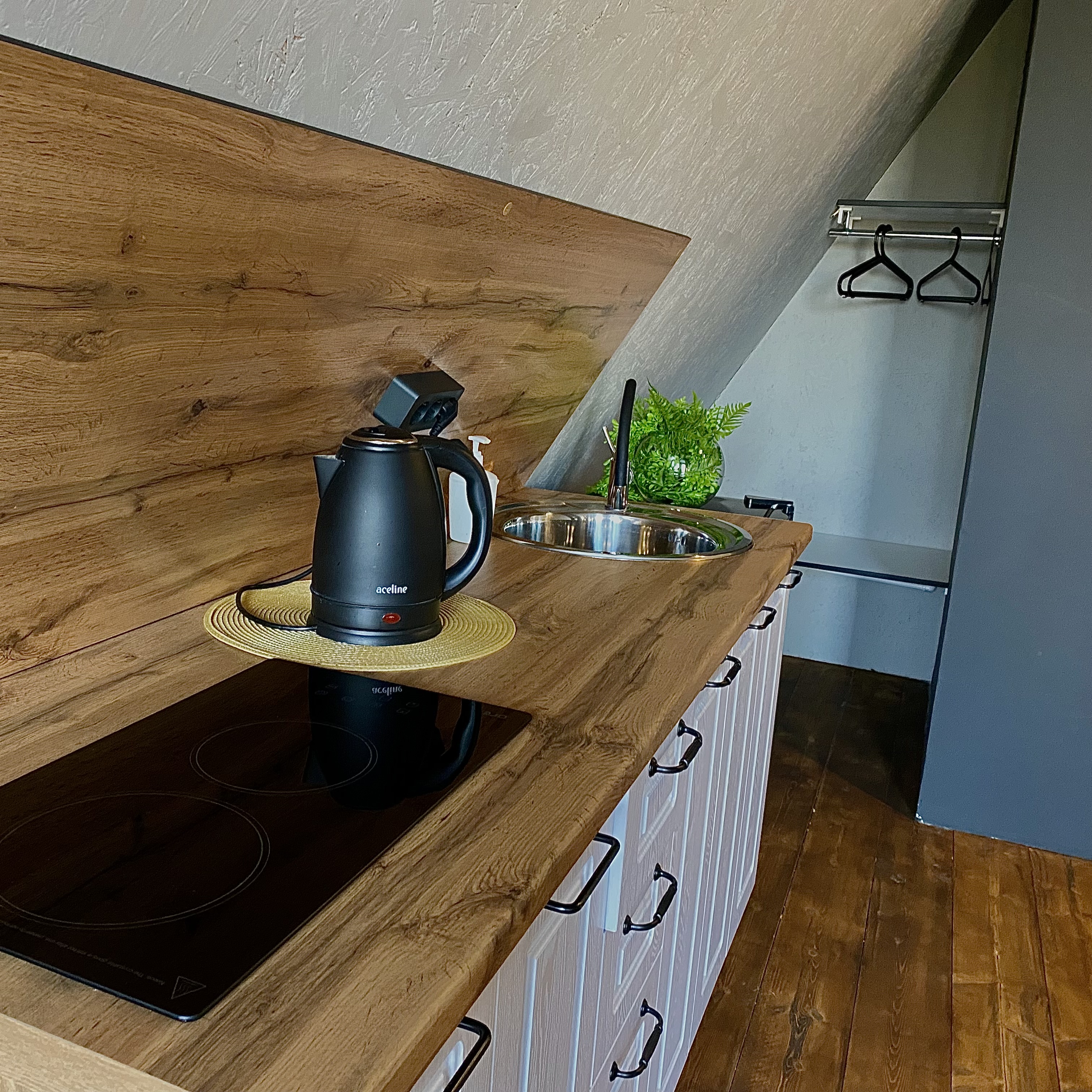 Отдых для семьи в А-фрейм домике на берегу озера