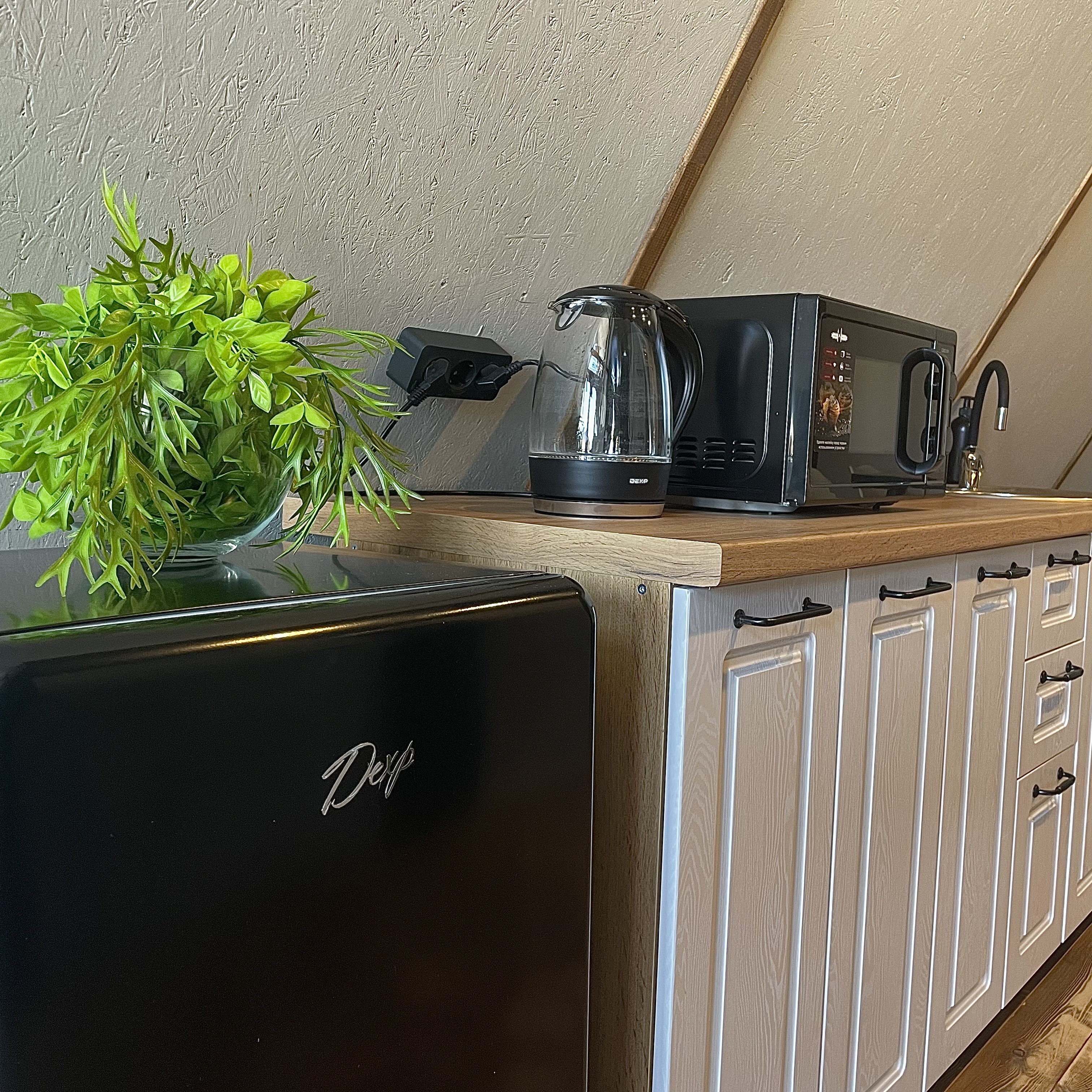 Отдых для компании в А-фрейм домике на берегу озера