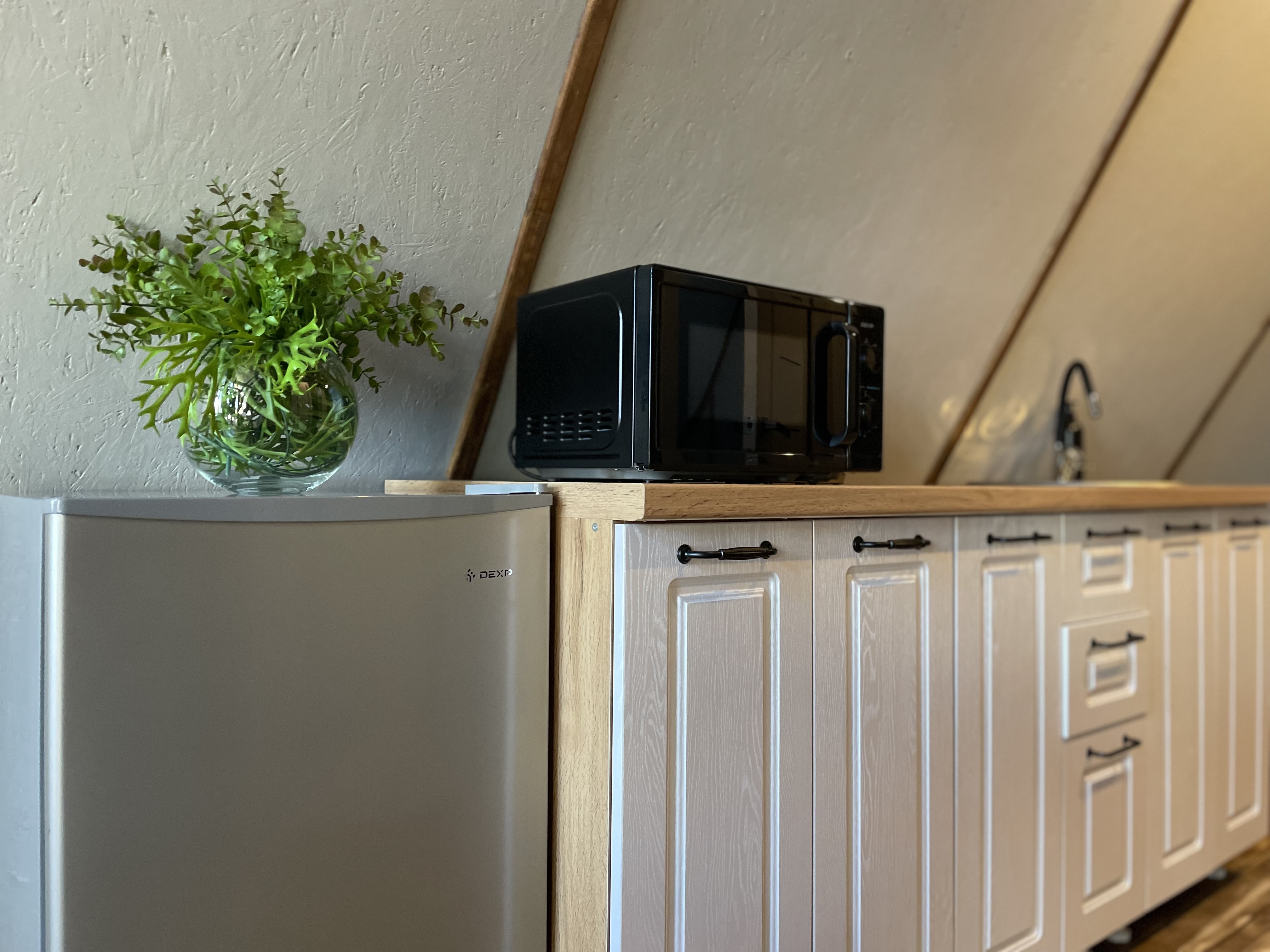 Отдых для компании в А-фрейм домике на берегу озера