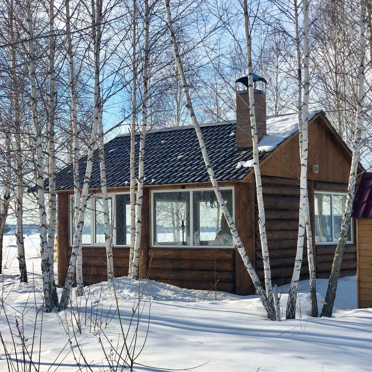 Аренда теплой беседки на берегу озера