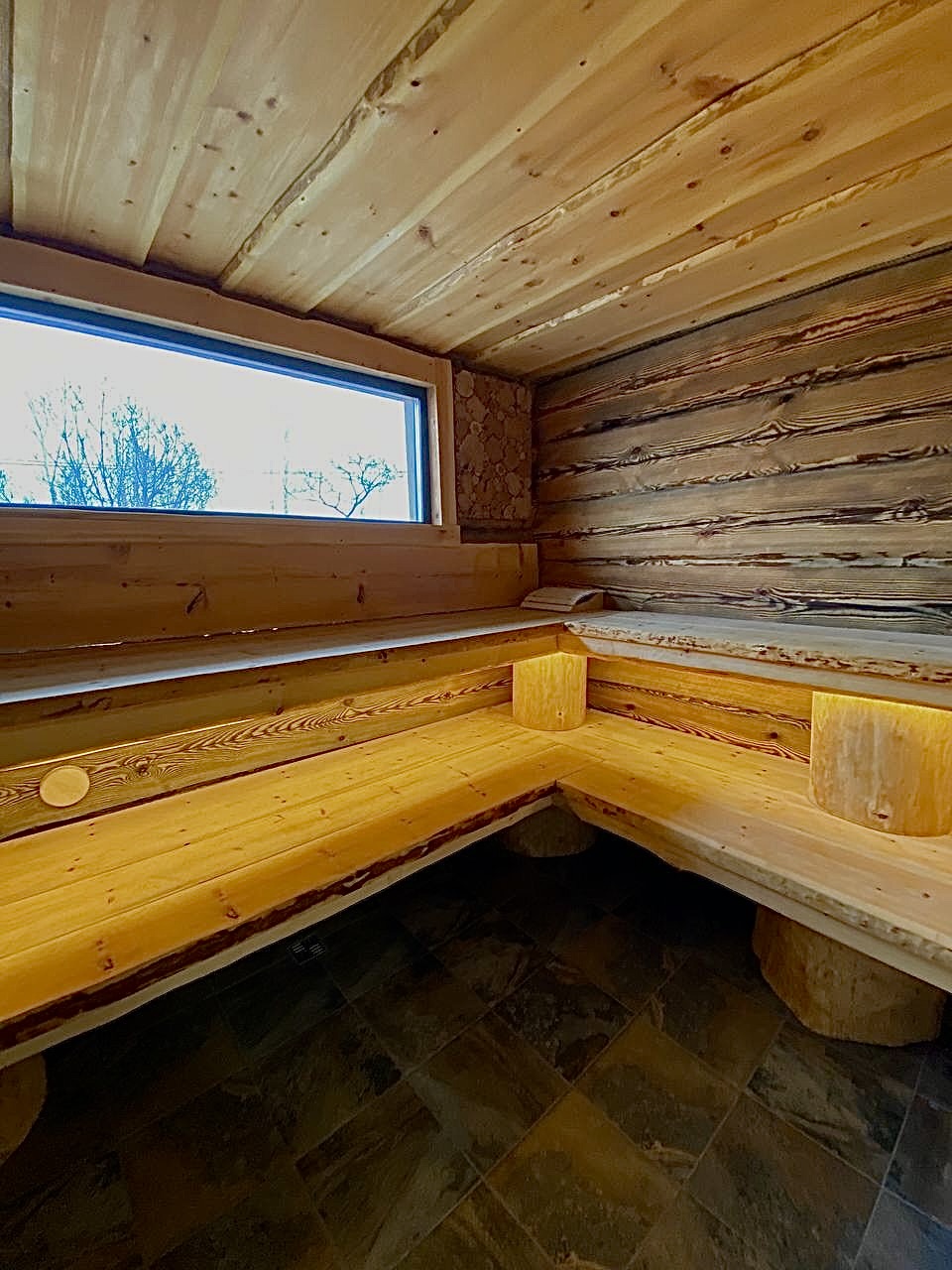 Отдых в кедровой бане для компании