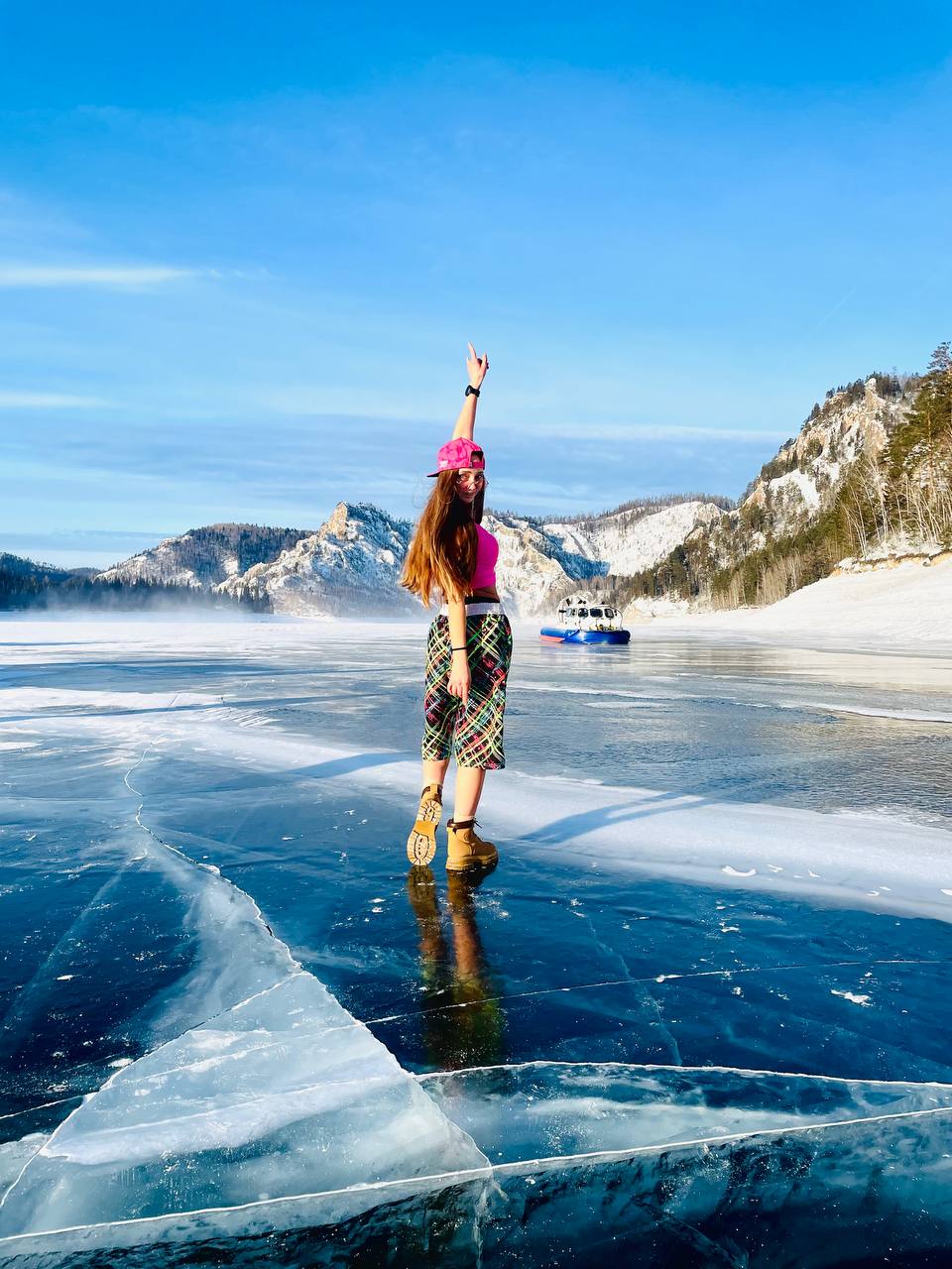 Драйвовое катание на хивусе по Красноярскому морю