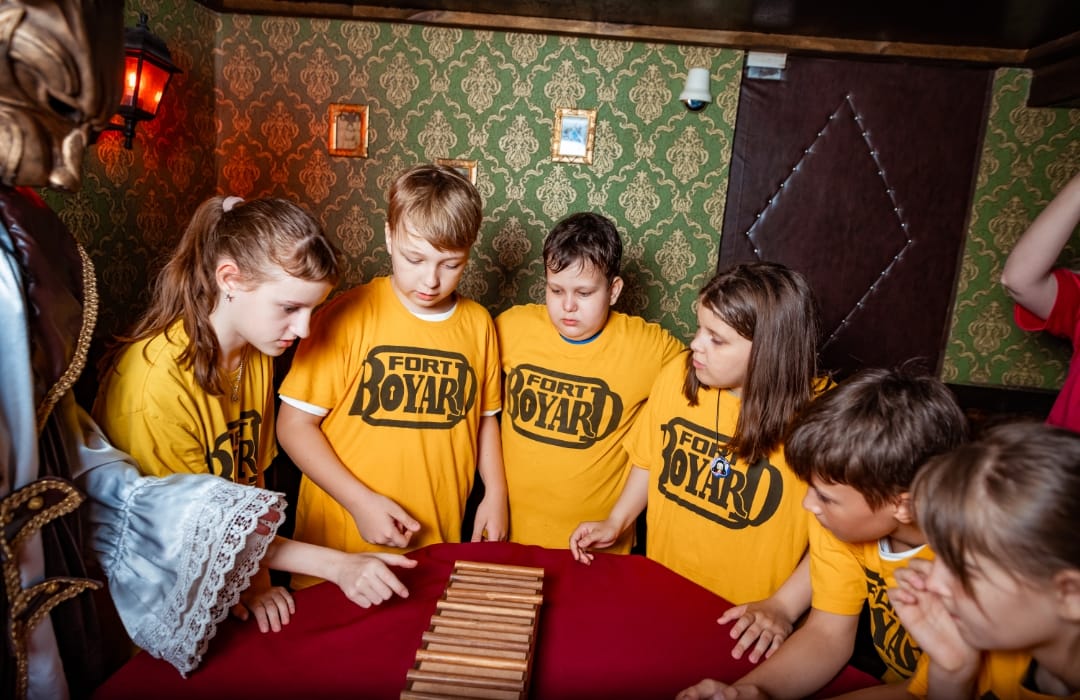 Детский праздник в стиле «Форт Боярд»