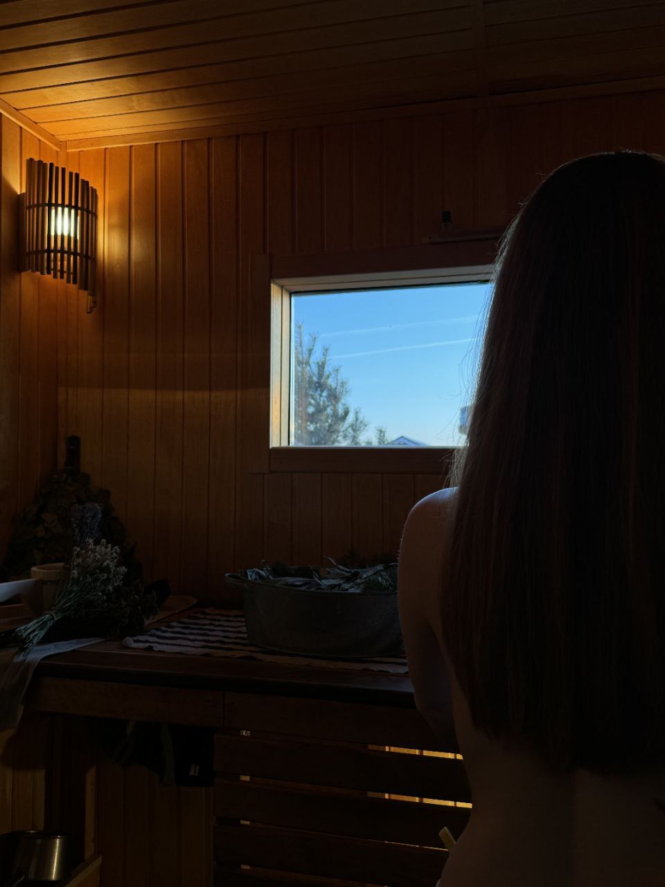 Отдых в русской бане на дровах