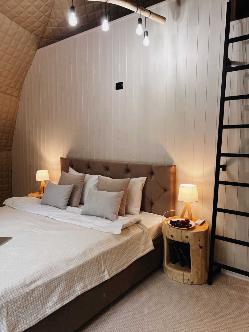 Отдых в сферах-комфорт "Молочная" или "Оливковая" в Минино