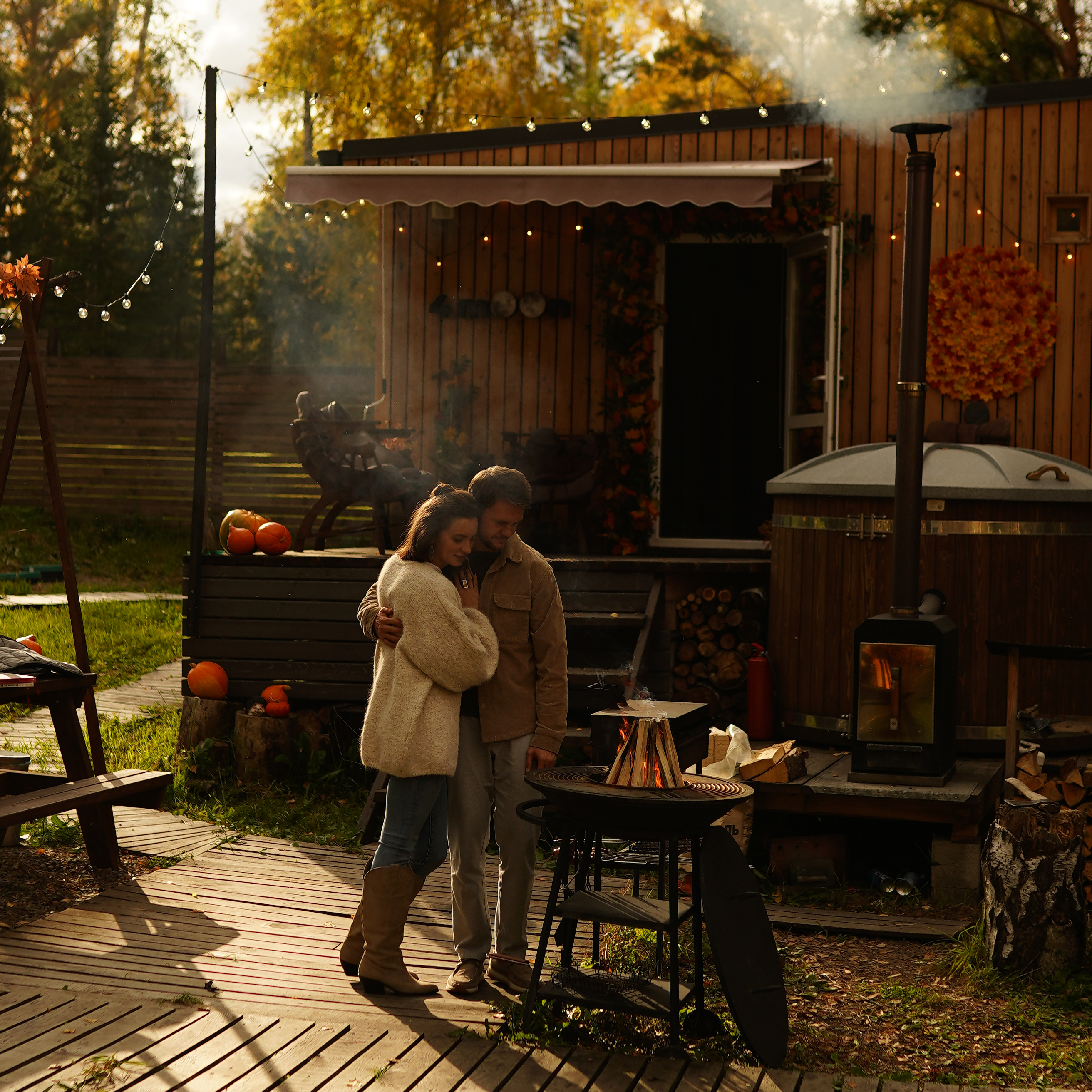 Отдых в загородном домике "Свидание на луне"