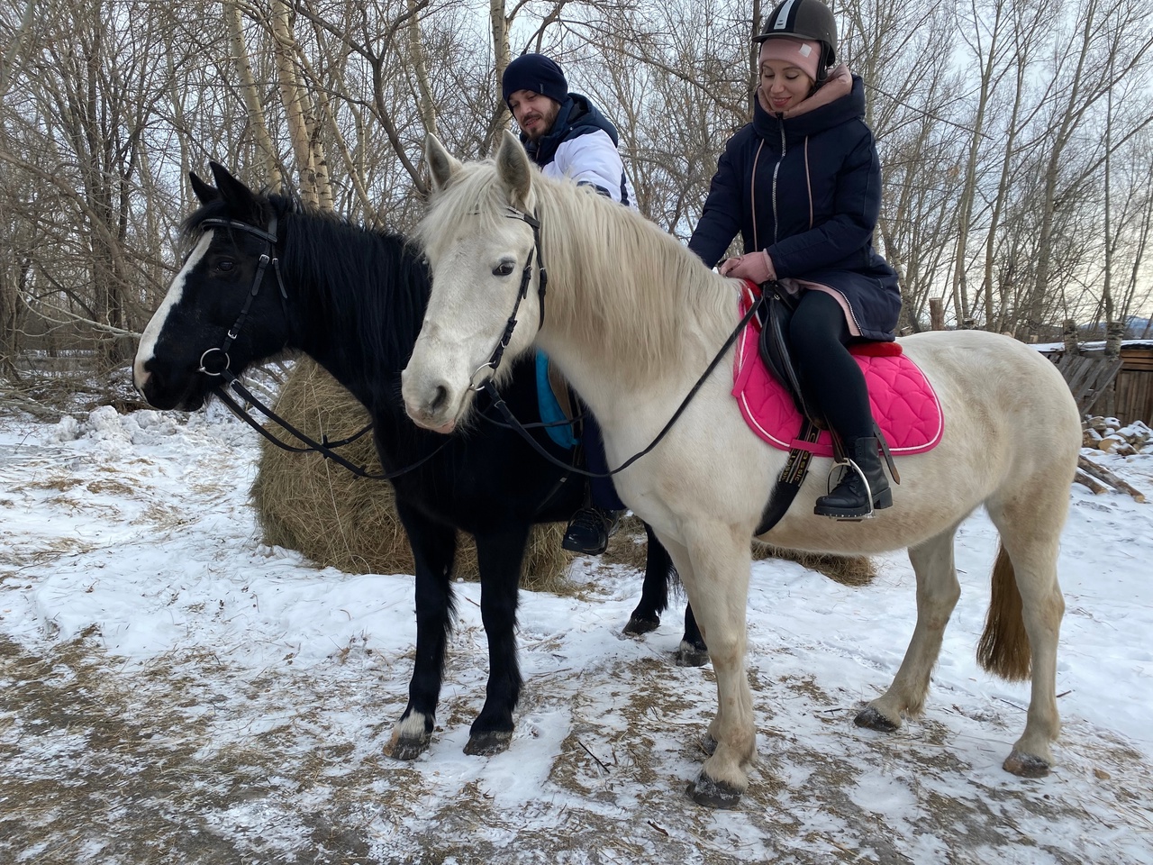 Конная прогулка по парку