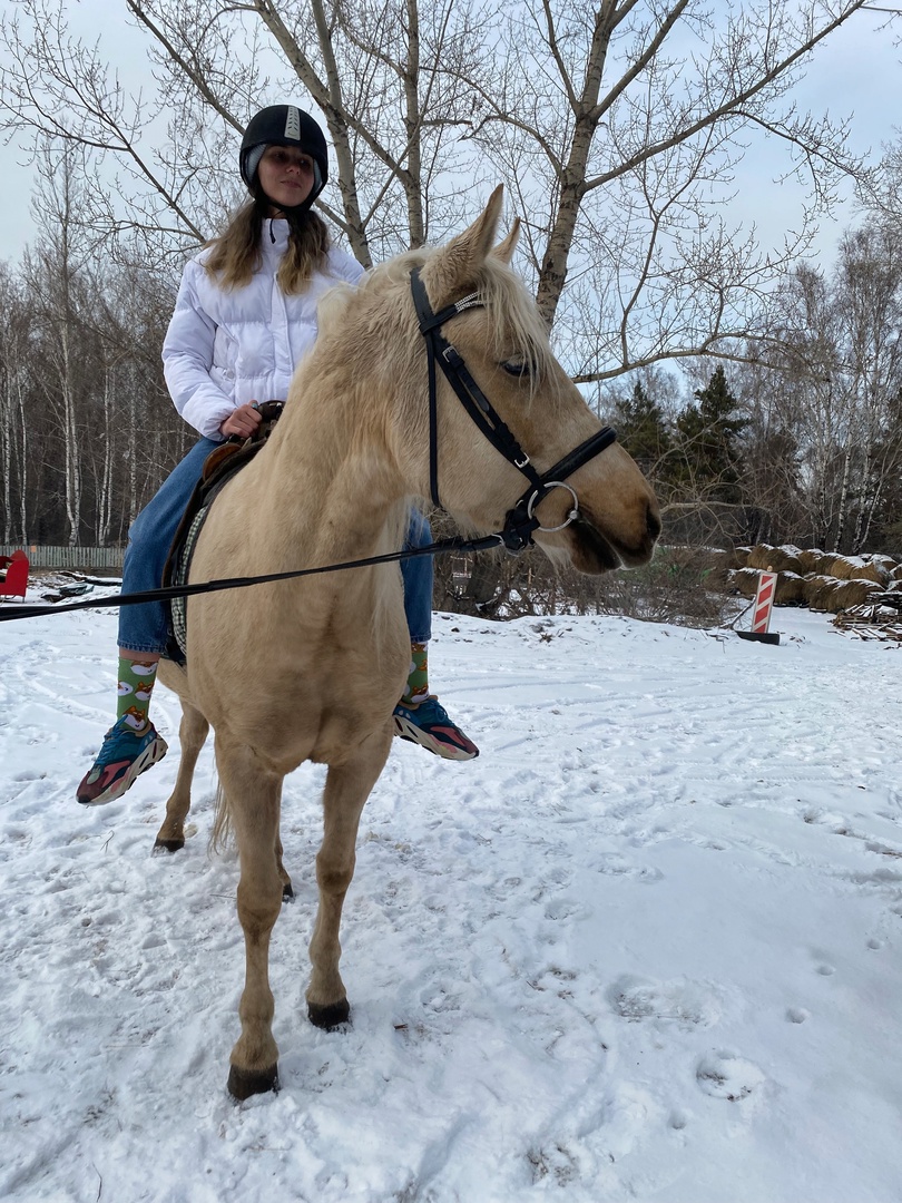 Конная прогулка по парку для двоих