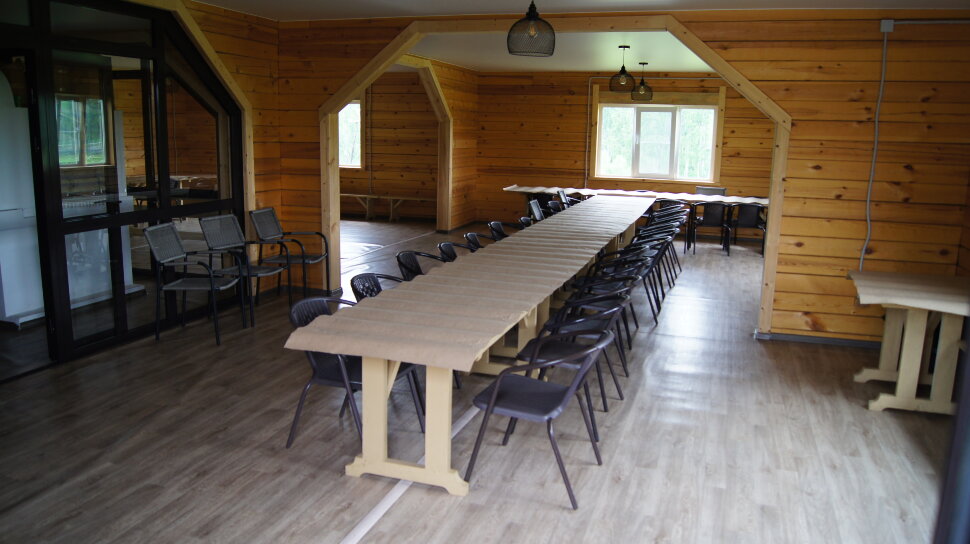 Отдых для компании на ферме