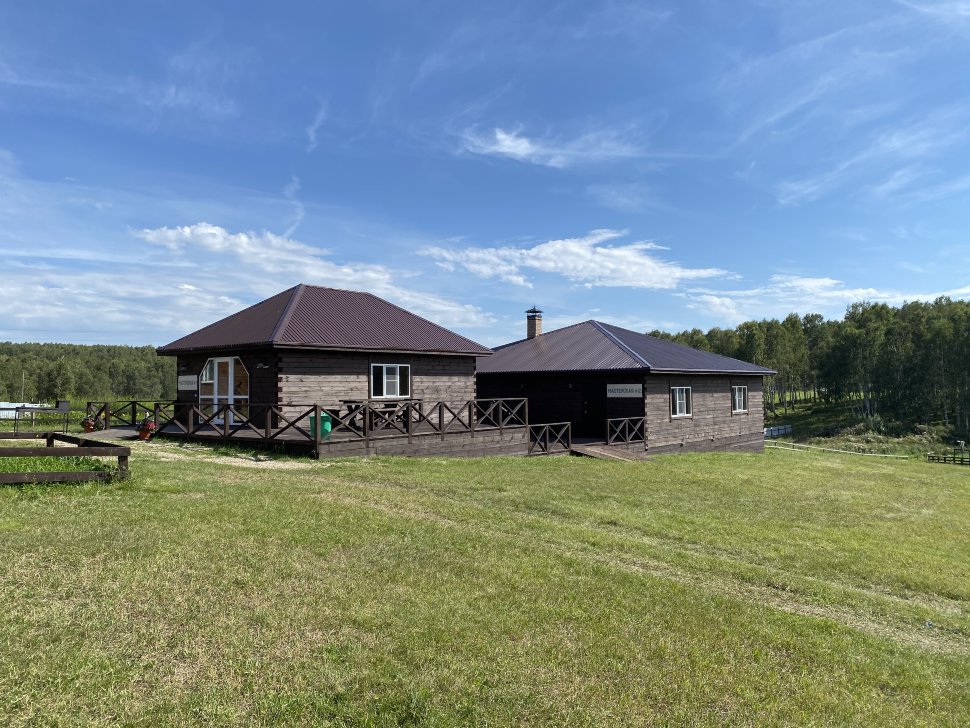 Отдых для компании на ферме