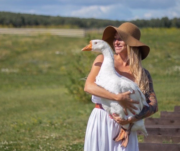 Фотосессия с животными на ферме