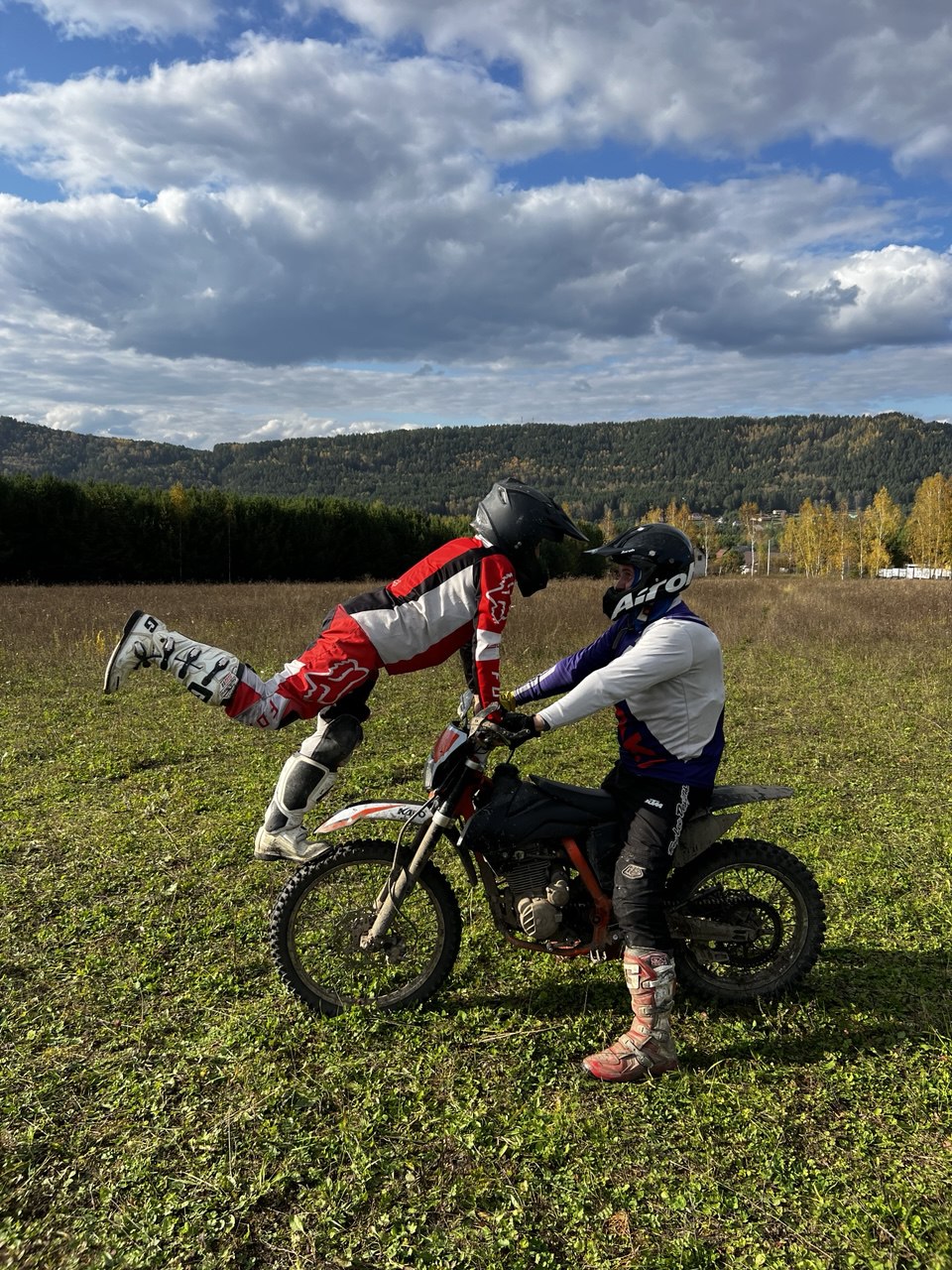 Мототур на эндуро на Манской петле