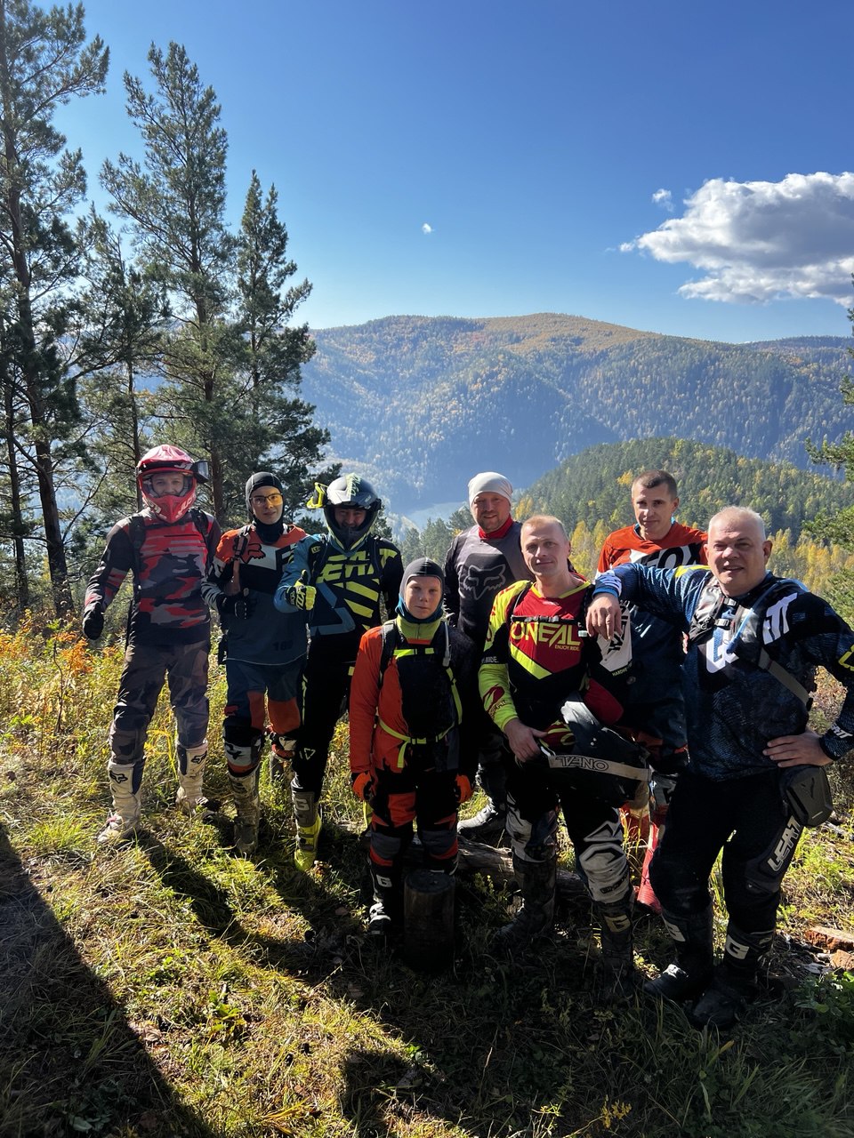 Мототур на эндуро на Манской петле