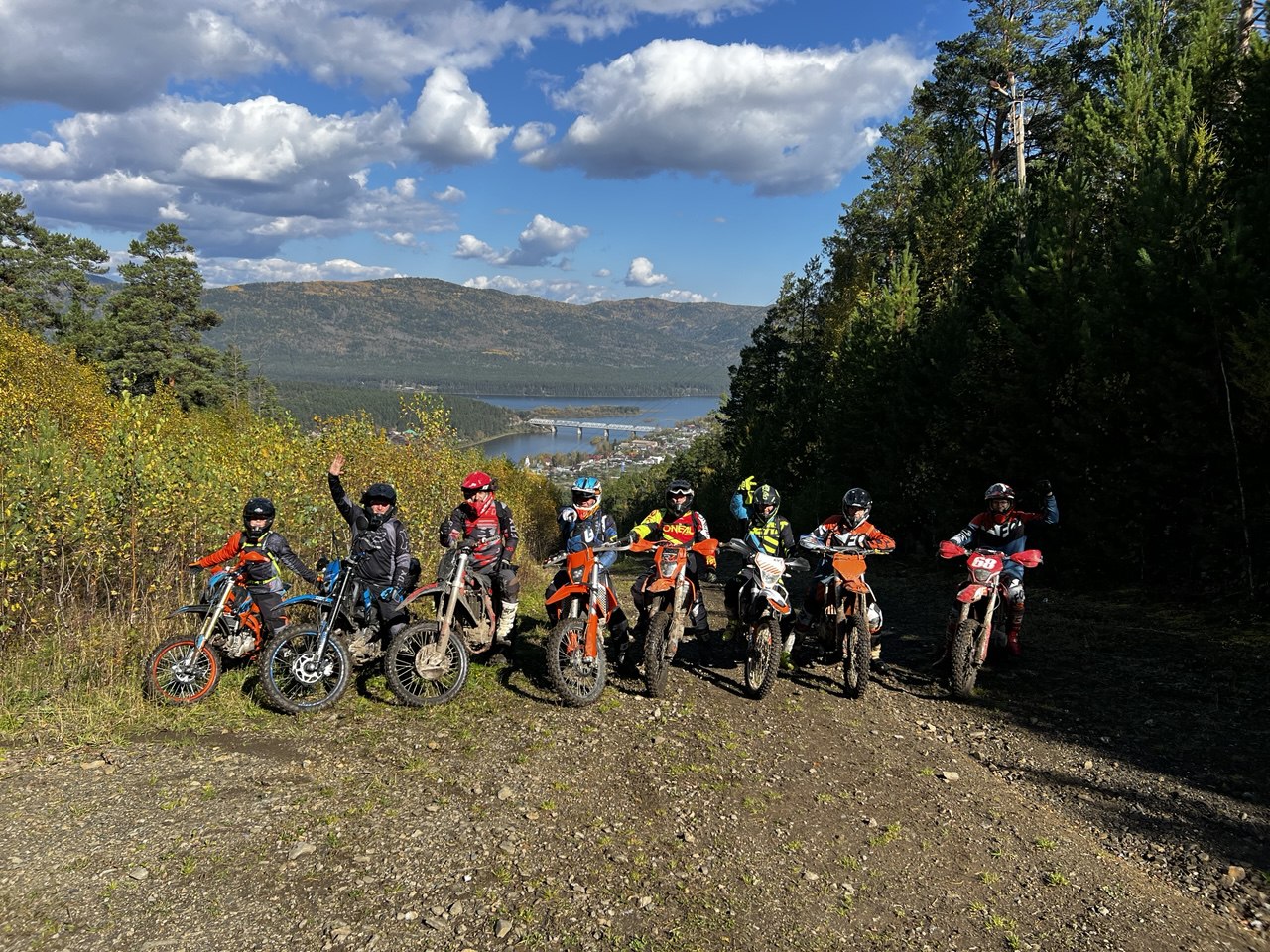 Мототур на эндуро на Манской петле