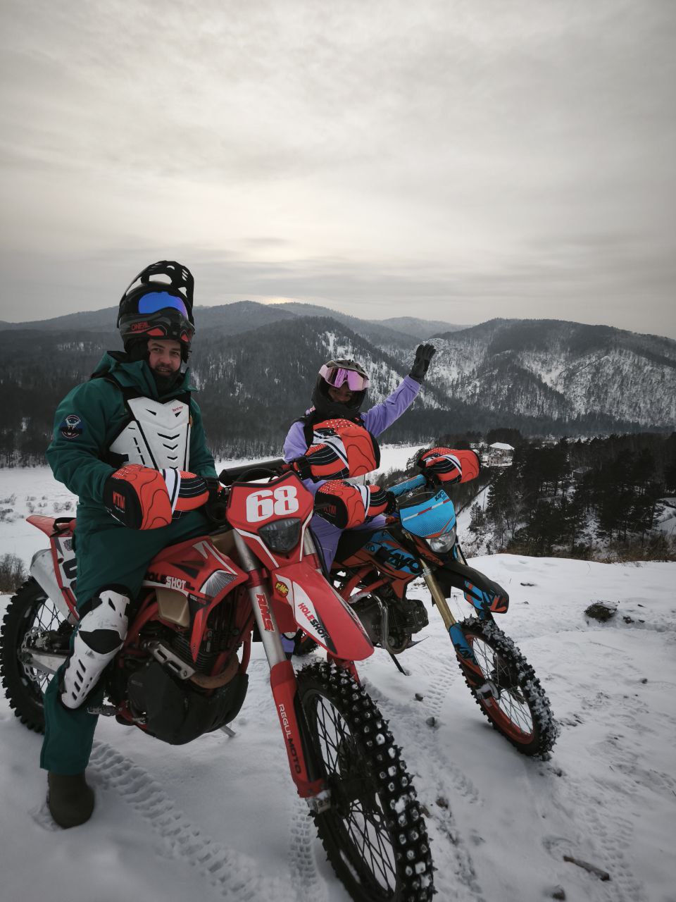 Мототур на эндуро на Манской петле