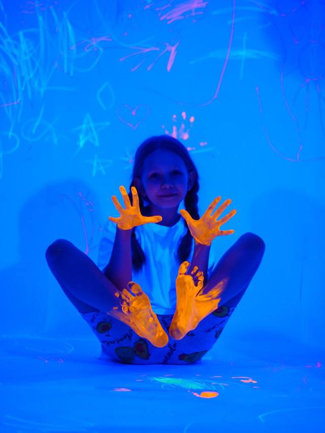 Красочный день рождения для детей