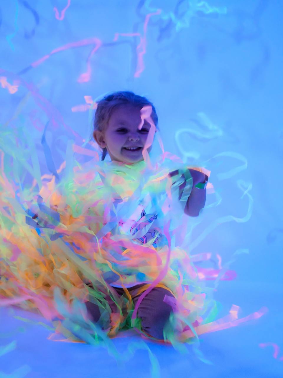 Красочный день рождения для детей