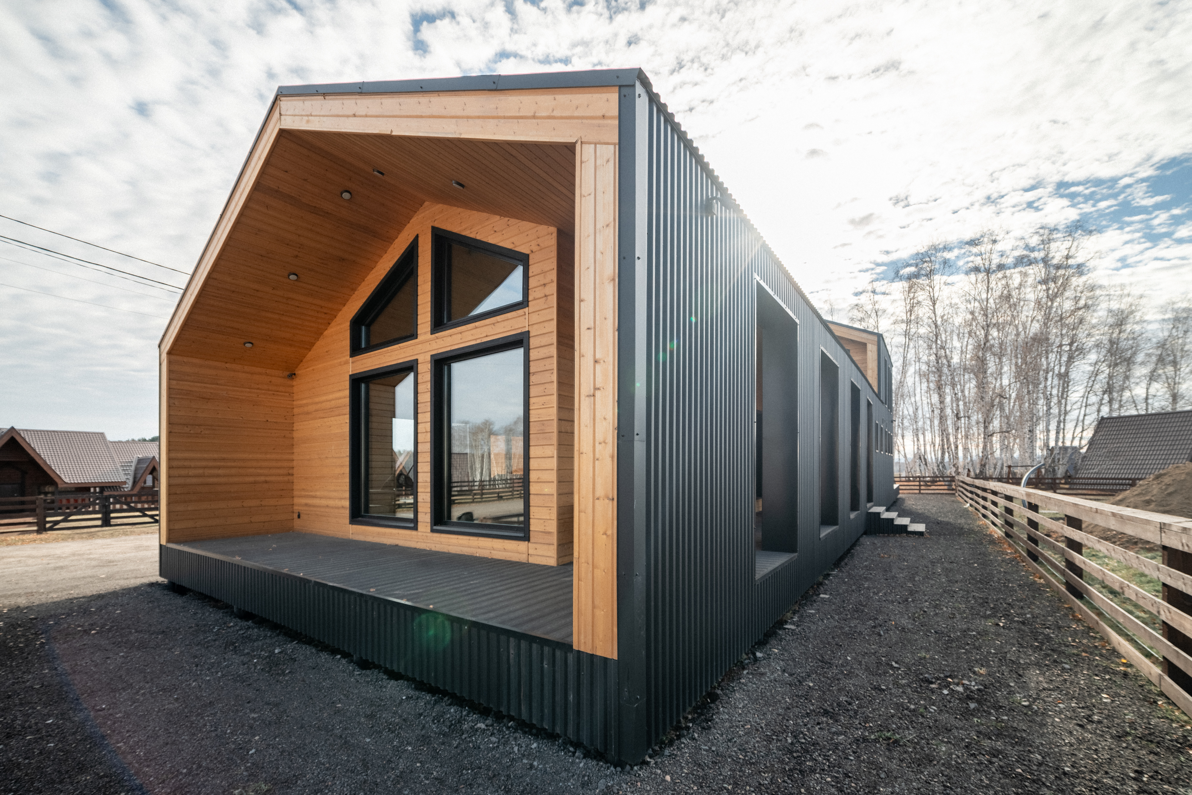 Проведение мероприятия в барнхаусе на территории Ранчо