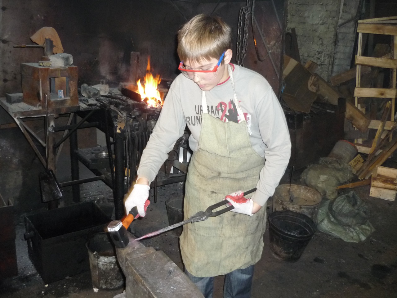 Мастер-класс по кузнечному делу