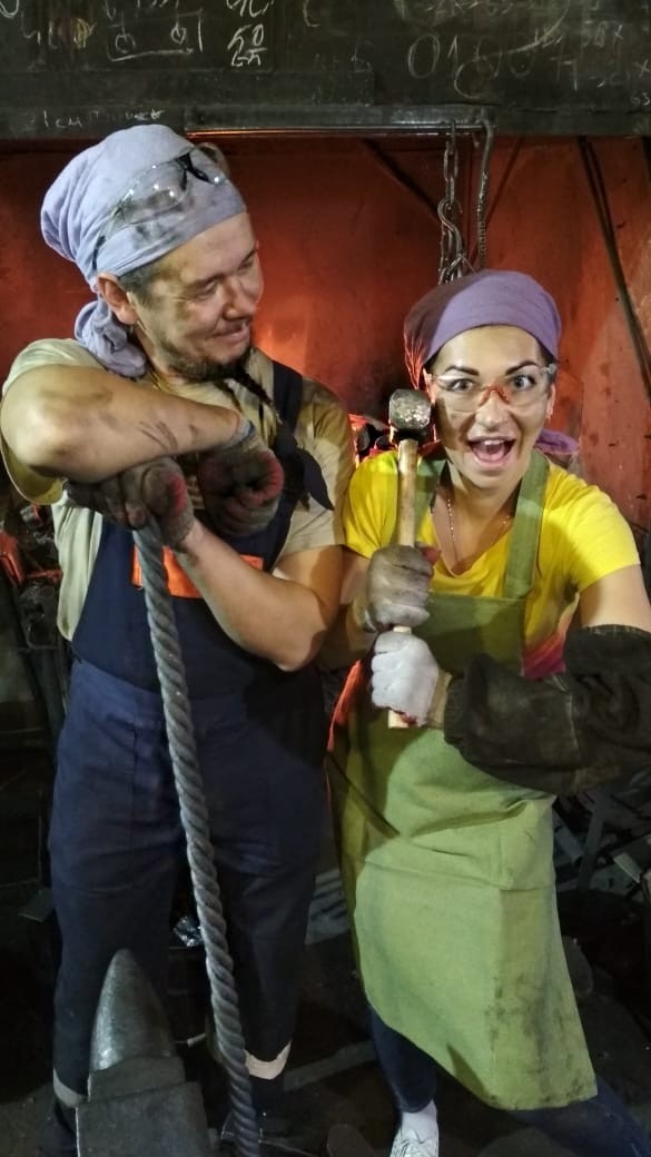 Мастер-класс по кузнечному делу