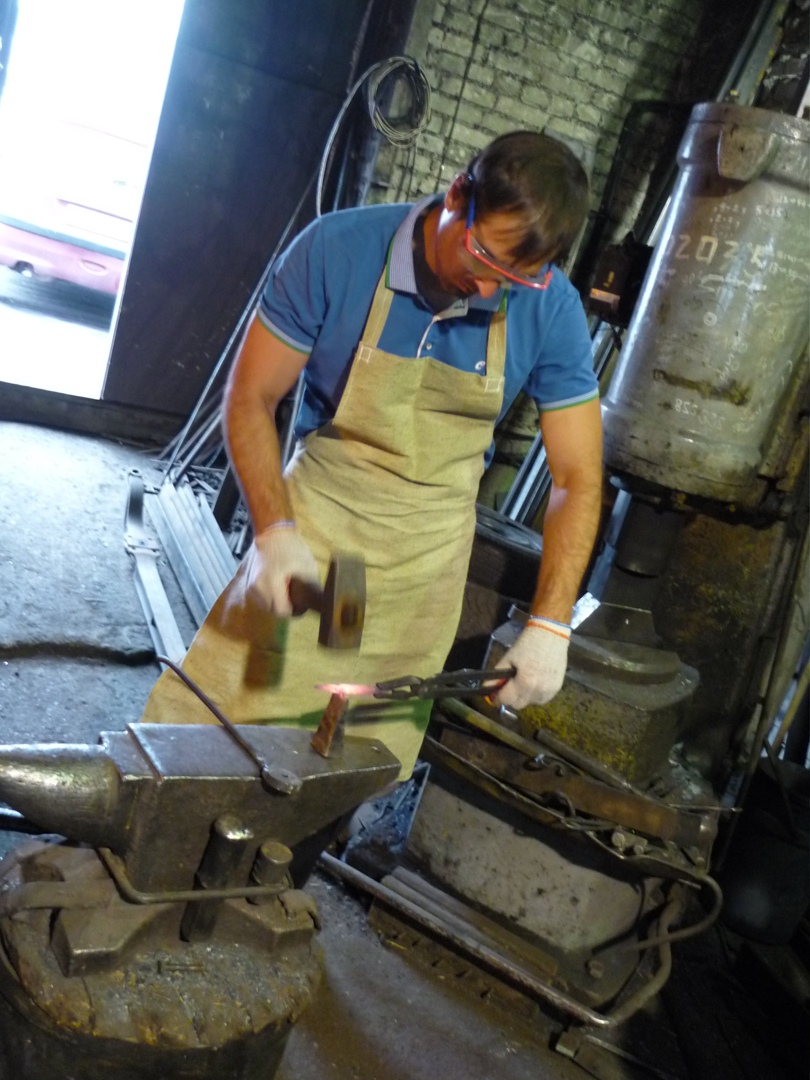 Мастер-класс по кузнечному делу