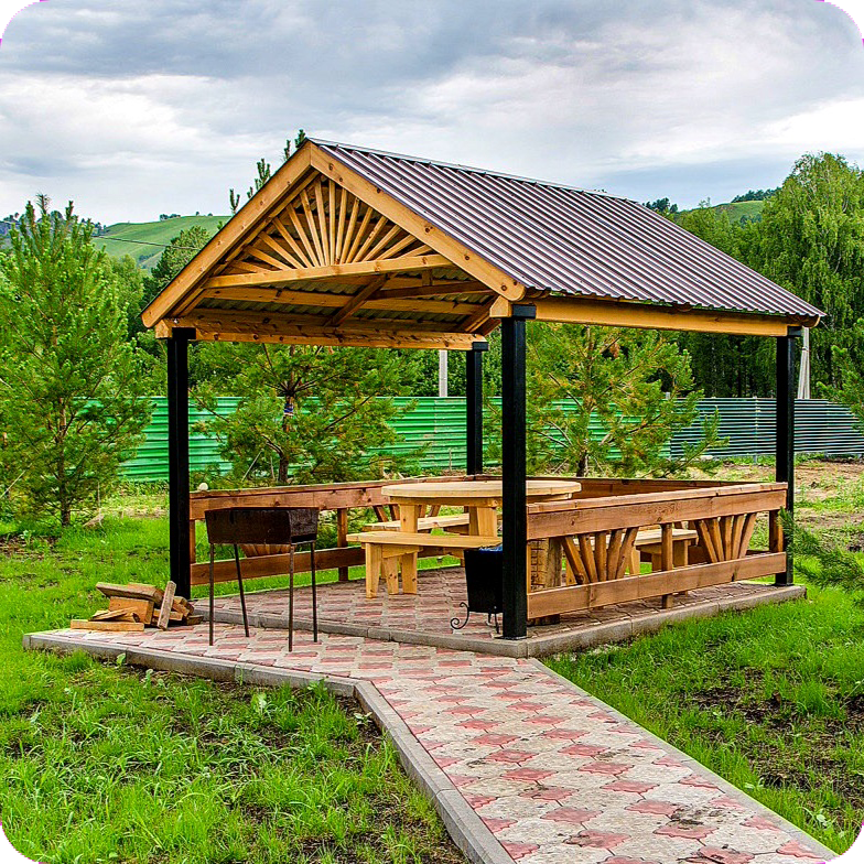 Аренда беседки для отдыха