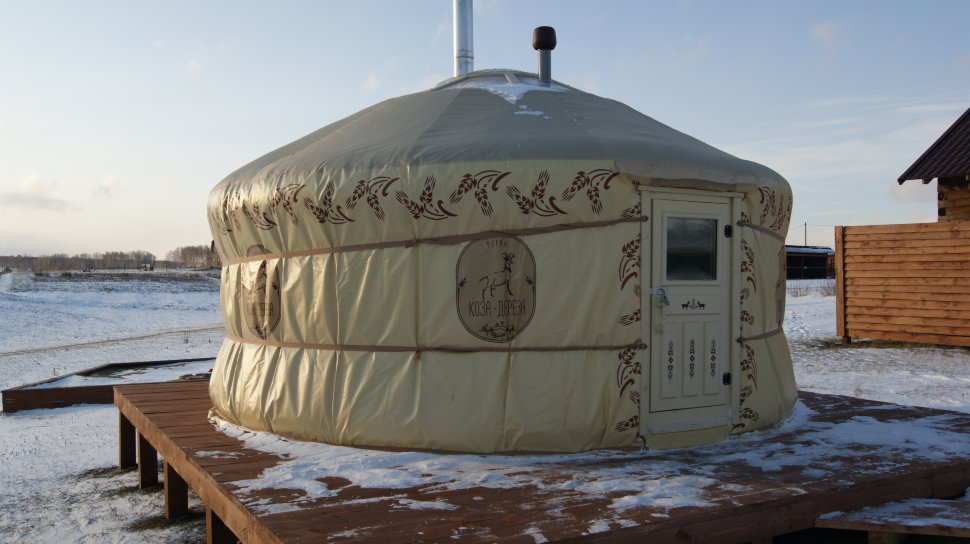 Отдых в юрте за городом