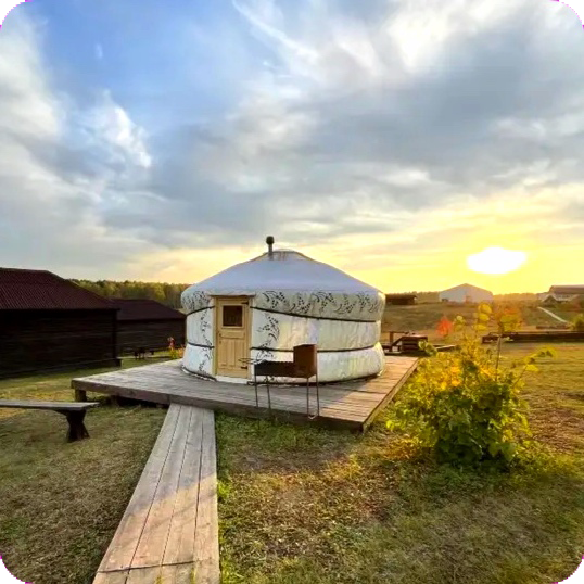Отдых в юрте за городом