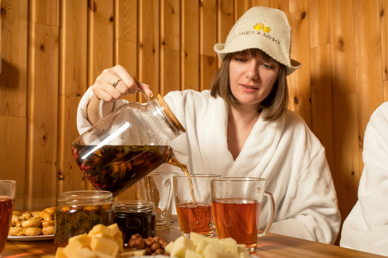 Отдых для компании в русской бане