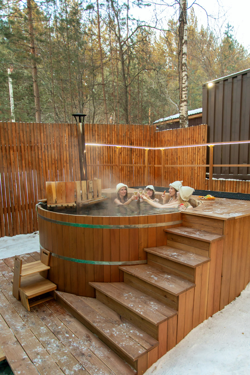 Отдых для компании в русской бане