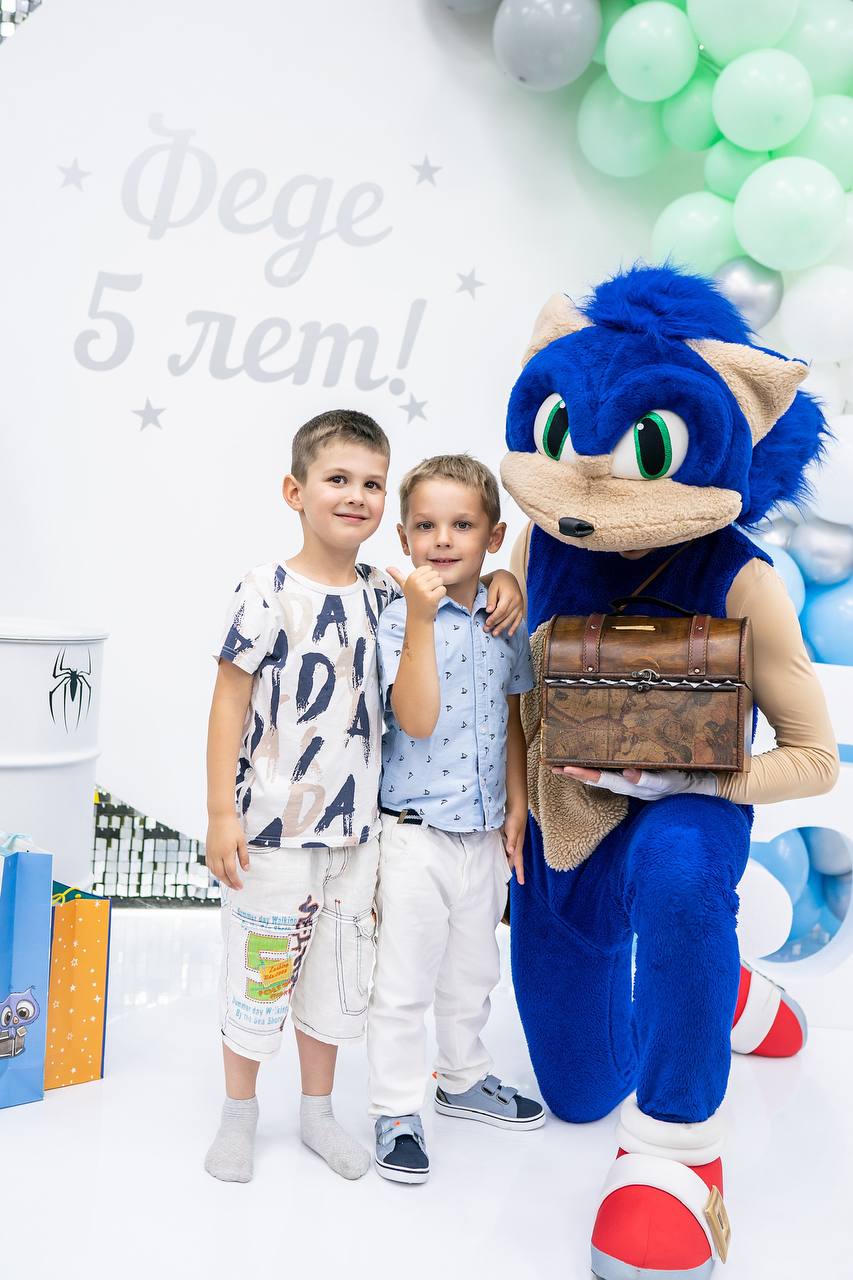 Детский праздник в стильной студии