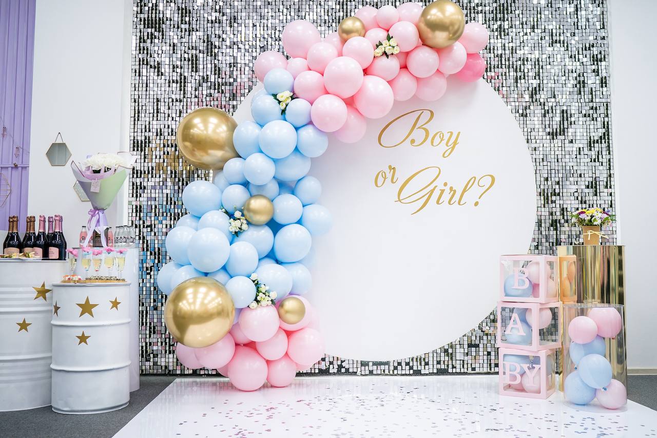 Стильный VIP-праздник в семейной студии