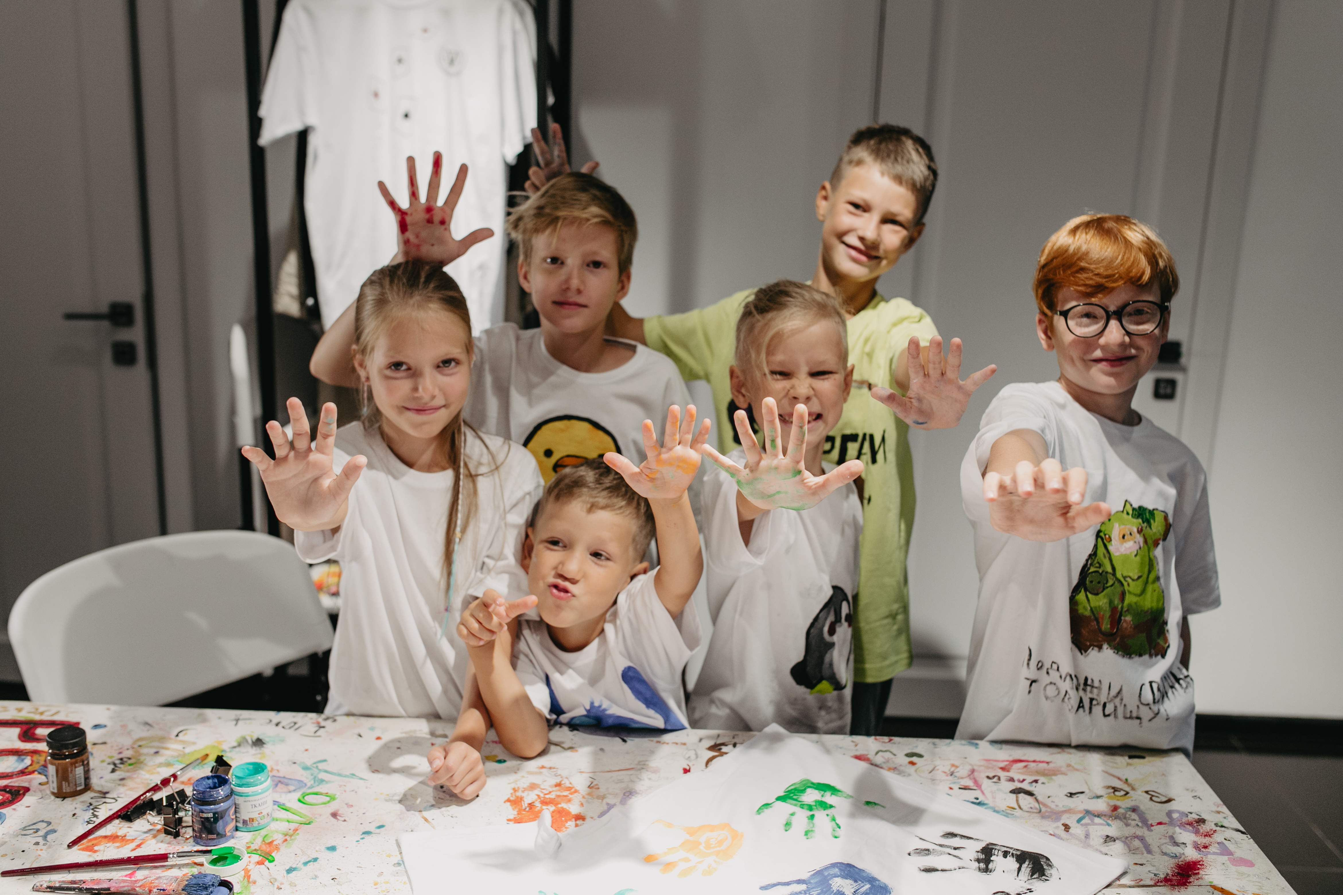 Парный мастер-класс по росписи одежды