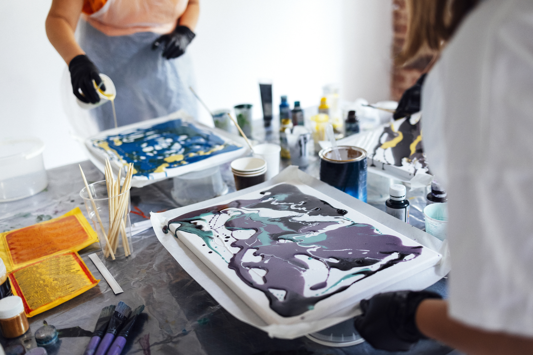 Индивидуальная живопись эпоксидной смолой